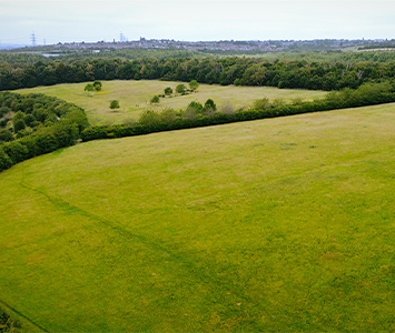 The picturesque Rother Valley, close by to Aston