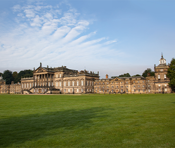 The wonderful Wentworth stately home and grounds near Rotherham